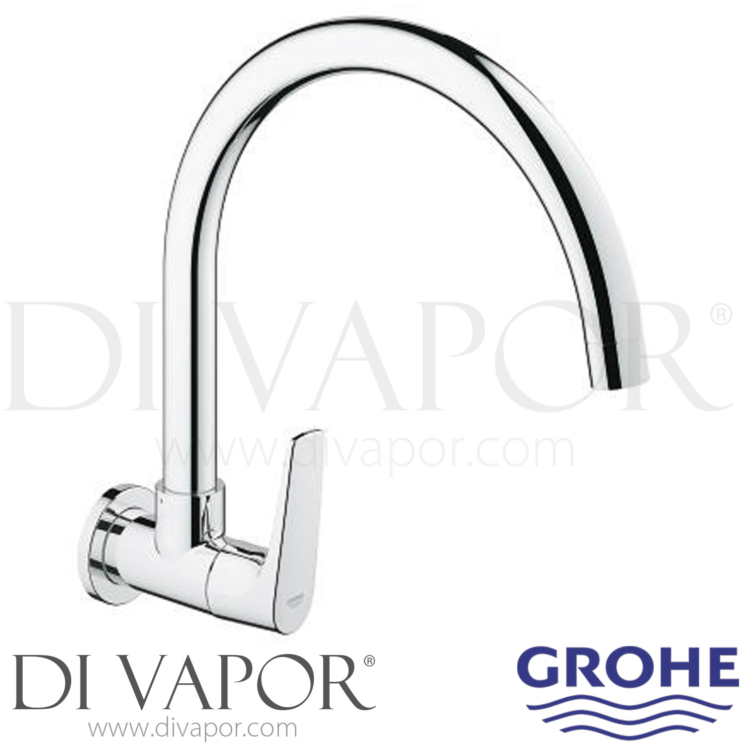 Grohe 31225000 BauFlow Sink Tap (1/2 Inch) Spare Parts