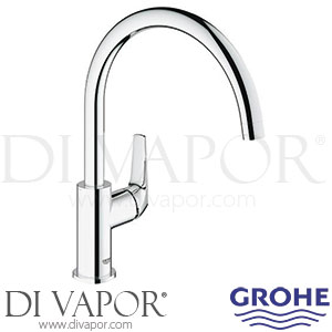 Grohe 31230000 BauFlow Single-Lever Sink Mixer (1/2 Inch) Spare Parts
