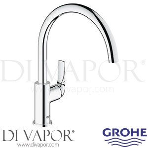 Grohe 31231000 BauCurve Single-Lever Sink Mixer (1/2 Inch) Spare Parts