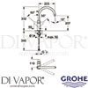 Grohe 31232000 Mixer Spare Diagram
