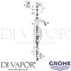 Grohe 31236002 Mixer Spare Tech Diagram