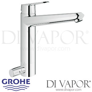 Grohe 31237002 Eurodisc Cosmopolitan Single-Lever Sink Mixer (1/2 Inch) Spare Parts