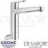 Grohe Eurodisc Cosmopolitan Single-Lever Sink Mixer Spare Parts