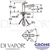 Grohe 31238002 Mixer Spare Diagram