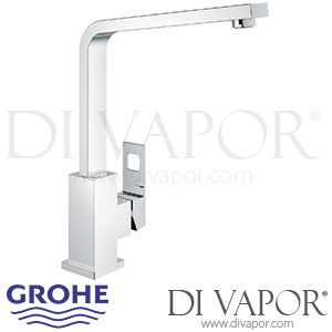 Grohe 31255000 Eurocube Single-Lever Sink Mixer (1/2 Inch) Spare Parts