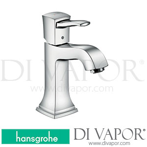 Hansgrohe 31301000 Metropol Classic Single Lever Basin Mixer 110 with Lever Handle without Waste Set 10/16 - 06/22 Spare Parts