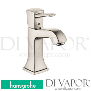 Hansgrohe 31310821 Metropol Classic Single Lever Basin Mixer 110 with Lever Handle and Pop-Up Waste Set 0.5 Gpm >07/19 Spare Parts