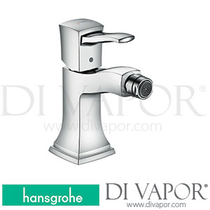 Hansgrohe 31320000 Metropol Classic Single Lever Bidet Mixer with Lever Handle and Pop-Up Waste Set 10/16 - 06/22 Spare Parts