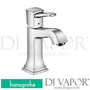 Hansgrohe 31336009 Metropol Classic Single Lever Basin Mixer 110 with Lever Handle and Pop-Up Waste Set 2 Ticks >04/20 Spare Parts