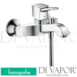 Hansgrohe 31340000 Metropol Classic Single Lever Bath Mixer for Exposed Installation with Lever Handle 10/16 - 06/22 Spare Parts