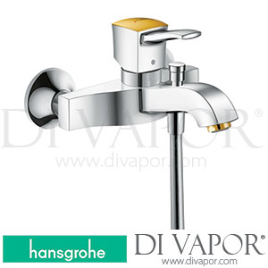 Hansgrohe 31340090 Metropol Classic Single Lever Bath Mixer for Exposed Installation with Lever Handle 10/16 - 06/22 Spare Parts