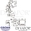 Grohe Blue Professional L-Spout Kit Dimensions