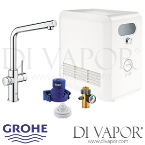 Grohe 31347003 Blue Professional L-Spout Kit Spare Parts