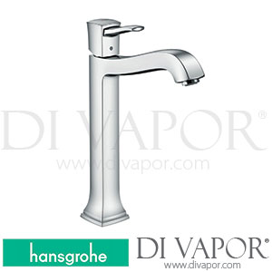 Hansgrohe 31351009 Metropol Classic Single Lever Basin Mixer 260 with Lever Handle for Wash Bowls with Pop-Up Waste Set 3 Ticks >04/20 Spare Parts