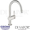 Grohe Minta Touch Electronic Single-Lever Sink Mixer Supersteel Tap Spare Parts
