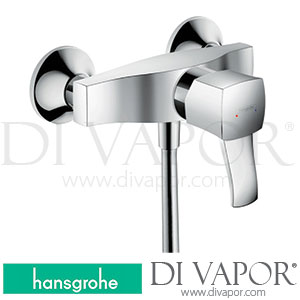 Hansgrohe 31360000 Metropol Classic Single Lever Shower Mixer for Exposed Installation with Lever Handle 10/16 - 06/22 Spare Parts