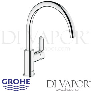 Grohe 31367000 Bauedge Single-Lever Sink Mixer (1/2 Inch) Tap Spare Parts