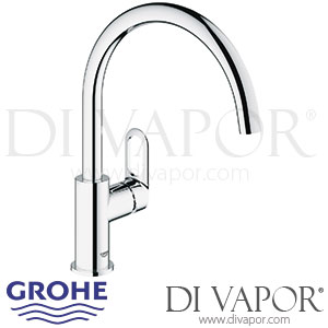 Grohe 31368000 Bauloop Single-Lever Kitchen Sink Mixer Tap Spare Parts