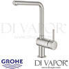 Grohe Minta Single-Lever Sink Mixer Supersteel Tap Spare Part
