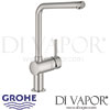 Grohe Minta Single-Lever Sink Mixer Supersteel Tap Spare Parts