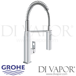 Grohe 31395000 Eurocube Single-Lever Kitchen Sink Mixer Tap Spare Parts