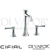Cifial L Spout Bath Mixer 3F Spare Parts