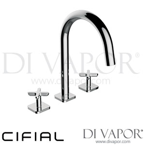 Cifial 31430TX Texa 3 Hole Deck Bath Mixer Tap Spare Parts