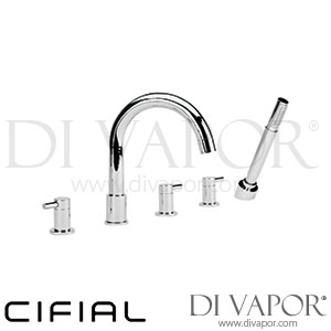 Cifial 31451TB Techno 300 5 Hole Bath Set Spare Parts