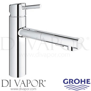 Grohe 31453001 Concetto Single-Lever Sink Mixer Spare Parts
