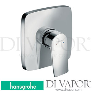 Hansgrohe 31456000 Metris Single Lever Shower Mixer for Concealed Installation for Ibox Universal 05/14 - 12/16 Spare Parts