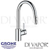Grohe Eurosmart Cosmopolitan Single-Lever Sink Mixer Spare Parts