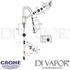 Grohe Eurosmart Cosmopolitan Single-Lever Sink Mixer Spares