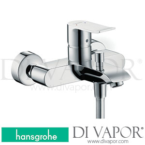 Hansgrohe 31482000 Metris Single Lever Bath Mixer for Exposed Installation with Centre Distance 15.3 Cm >05/20 Spare Parts