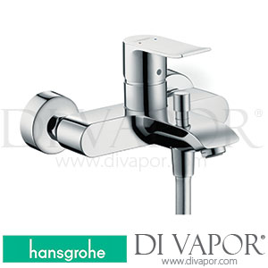 Hansgrohe 31482000 Metris Single Lever Bath Mixer for Exposed Installation with Centre Distance 15.3 Cm 06/14 - 11/17 Spare Parts