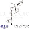 Grohe 31483001 Concetto Single Lever Sink Mixer Spares