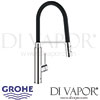 Grohe Concetto Chrome Single-Lever Sink Mixer Tap Spare Parts