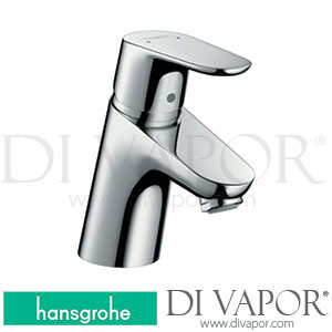 Hansgrohe 31510000 Focus Single Lever Basin Mixer 70 Lowflow with Pop-Up Waste Set Project >11/17 Spare Parts