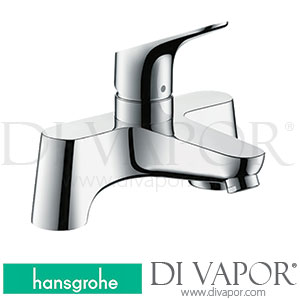 Hansgrohe 31523000 Focus 2-Hole Rim Mounted Bath Mixer >08/13 Spare Parts