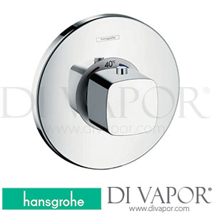 Hansgrohe 31571000 Metris Ecostat E Thermostatic Mixer Highflow 59 L/Min for Concealed Installation 02/12 - 12/17 Spare Parts