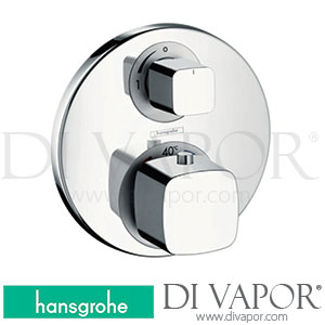 Hansgrohe 31572000 Ecostat E Thermostat for Concealed Installation with Shut-Off Valve 09/11 - 12/17 Spare Parts