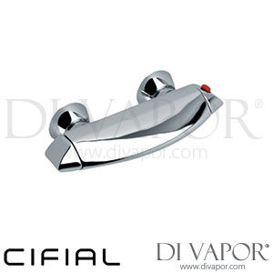 Cifial 31600SY Techno 65 Exposed Thermostatic Shower Spare Parts