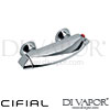 Cifial 31600SY Techno 65 Exposed Thermostatic Shower Spare Parts