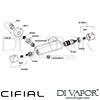Cifial Technovation Exposed Therm Shower Valve Dimension