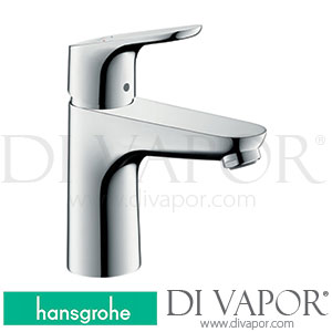 Hansgrohe 31607000 Focus Single Lever Basin Mixer 100 with Pop-Up Waste Set >05/17 Spare Parts