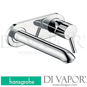 Hansgrohe 31611007 Talis Single Lever Basin Mixer for Concealed Installation Wall-Mounted with Spout 22.5 Cm 11/18 - 06/22 Spare Parts
