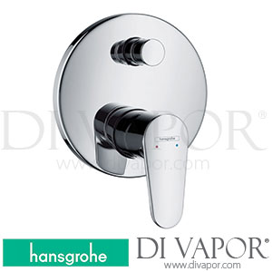 Hansgrohe 31645000 Talis E? Single Lever Bath Mixer for Concealed Installation 01/08 - 12/15 Spare Parts