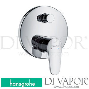 Hansgrohe 31646000 Talis E? Single Lever Bath Mixer for Concealed Installation with Integrated Security Combination According To En1717 02/13 - 12/15 Spare Parts