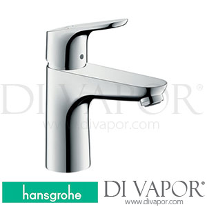 Hansgrohe 31657000 Focus Single Lever Basin Mixer 100 with 2 Flow Rates with Pop-Up Waste Set 12/11 - 07/12 Spare Parts