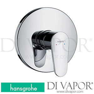 Hansgrohe 31666000 Talis E? Single Lever Shower Mixer for Concealed Installation 01/08 - 12/16 Spare Parts