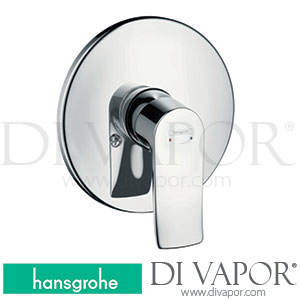 Hansgrohe 31686000 Metris Single Lever Shower Mixer for Concealed Installation 01/11 - 03/15 Spare Parts